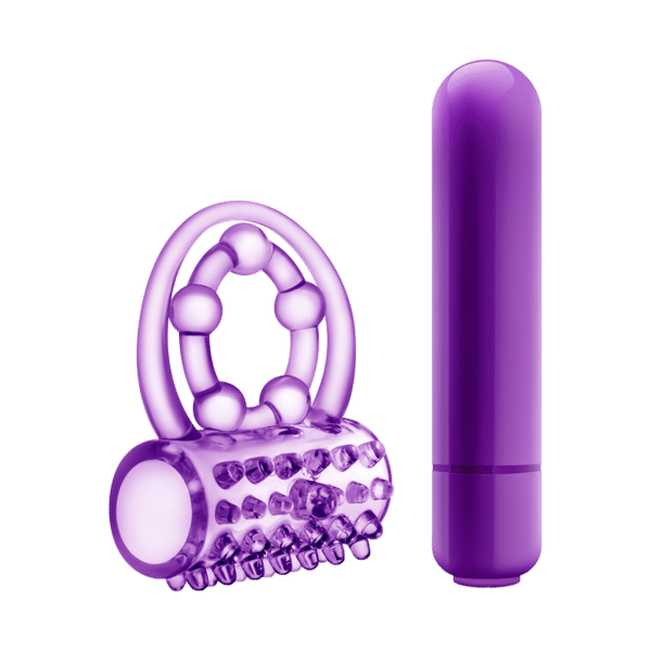 Blush Novelties Vibrating Double Strap Cock Ring