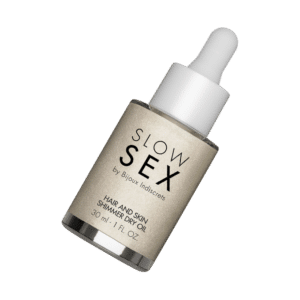 Bijoux Indiscrets Hair and Skin Shimmer Dry Oil