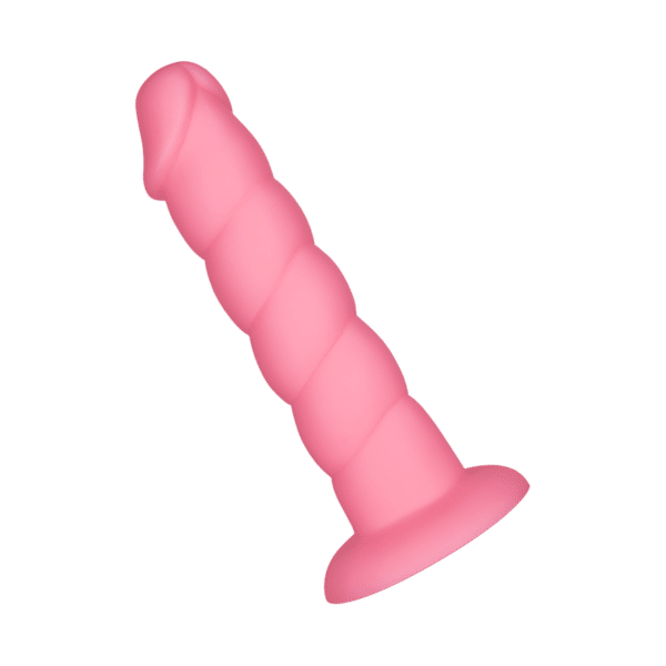 EIS Gerippter Dildo aus Silikon