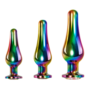 Evolved Rainbow Metal Plug Set