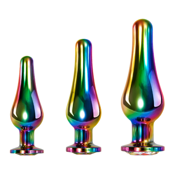 Evolved Rainbow Metal Plug Set