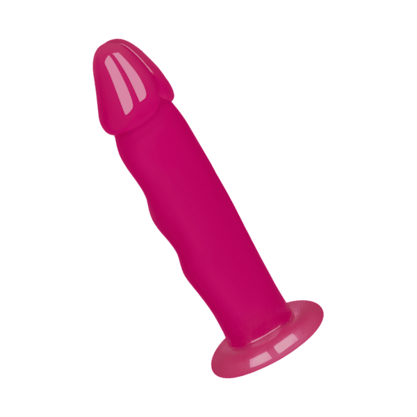 EIS Gewellter Dildo mit Saugfuß