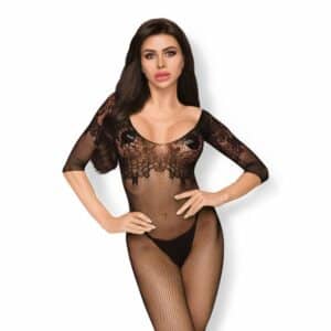 EIS Bodystocking mit floralem Muster