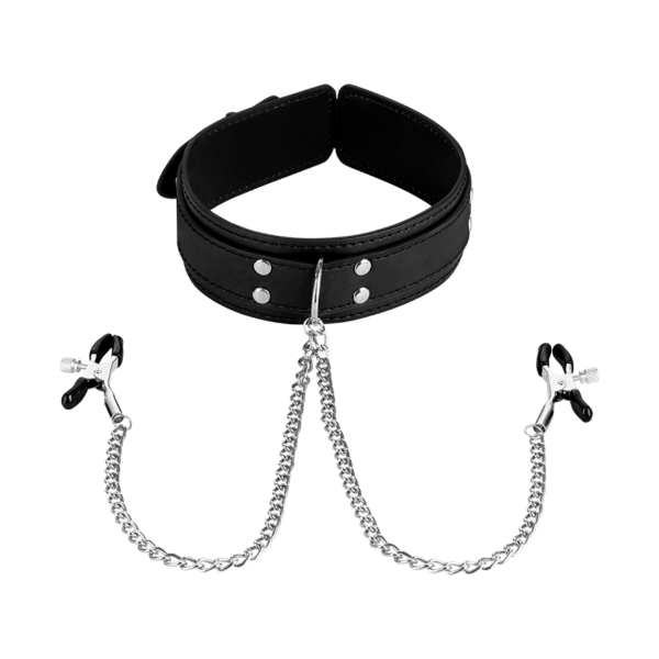 EIS Halsband mit Nippelklemmen