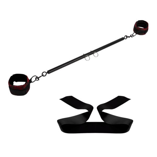 Secret Kisses Rosegasm - Spreader Bar Set with Ankle Cuffs