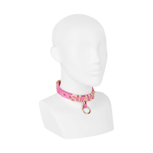 EIS Slave-Halsband im Lederlook