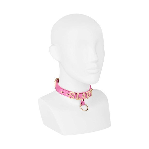EIS Slave-Halsband im Lederlook