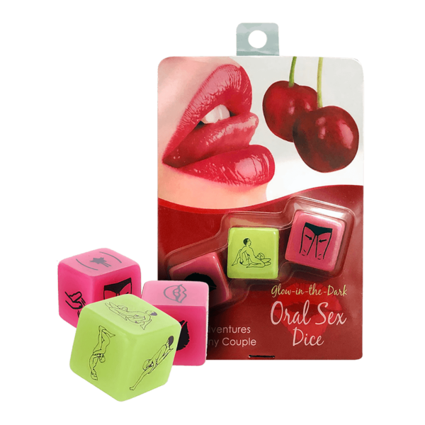 Kheper Games Glow-in-the-Dark Oral Sex Dice