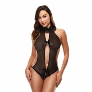 Baci Lingerie Deep V Teddy