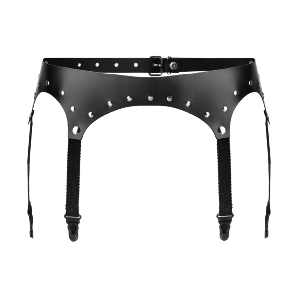 Rimba Strumpfhalter aus Leder