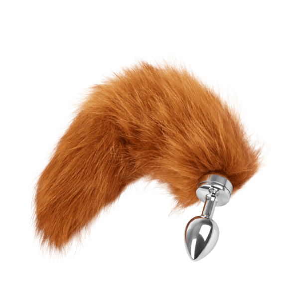 Rimba Buttplug Small with Brown Tail