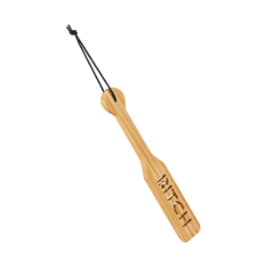 Rimba Holz-Paddle mit Aufdruck