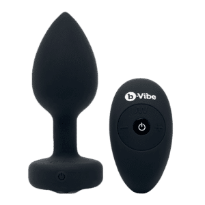 b-Vibe Vibrating Jewel Plug - M/L