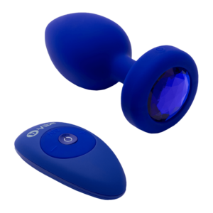 b-Vibe Vibrating Jewel Plug - L/XL