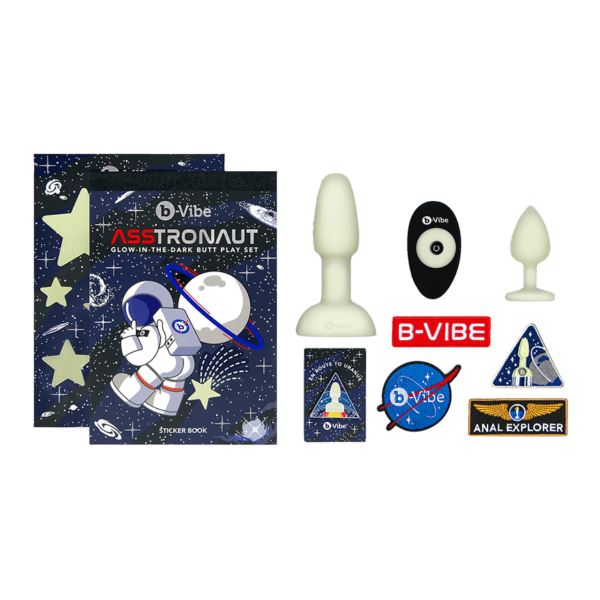 b-Vibe Asstronaut Butt Play Set