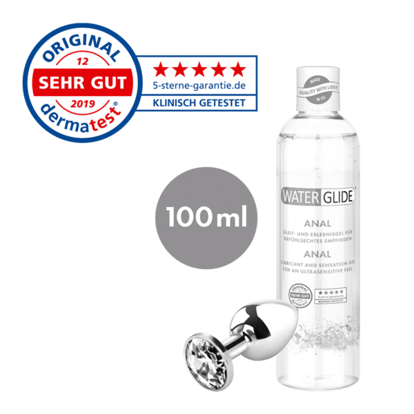 Waterglide 100 ml Anal extra ultra langanhaltend