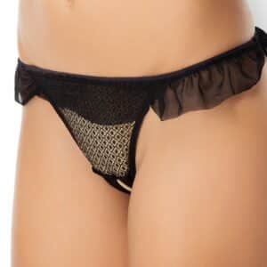 René Rofé All Access Crotchless Panty