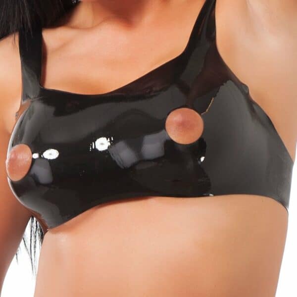 Rimba Latexbustier mit Cut Outs